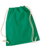 W110 Westford Mill Cotton Gymsac - Kelly Green - W110