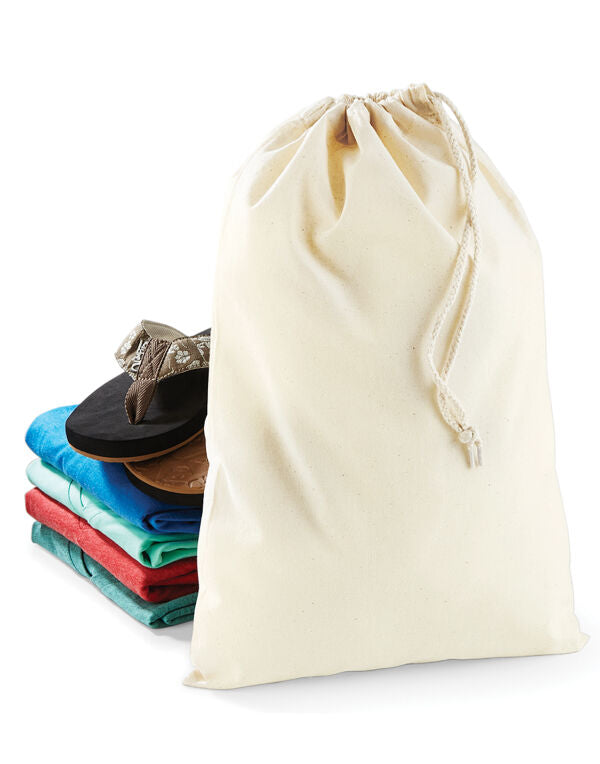 W115 Westford Mill Cotton Stuff Bag