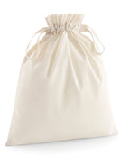 Westford Mill Soft Cotton Drawcord Bag
