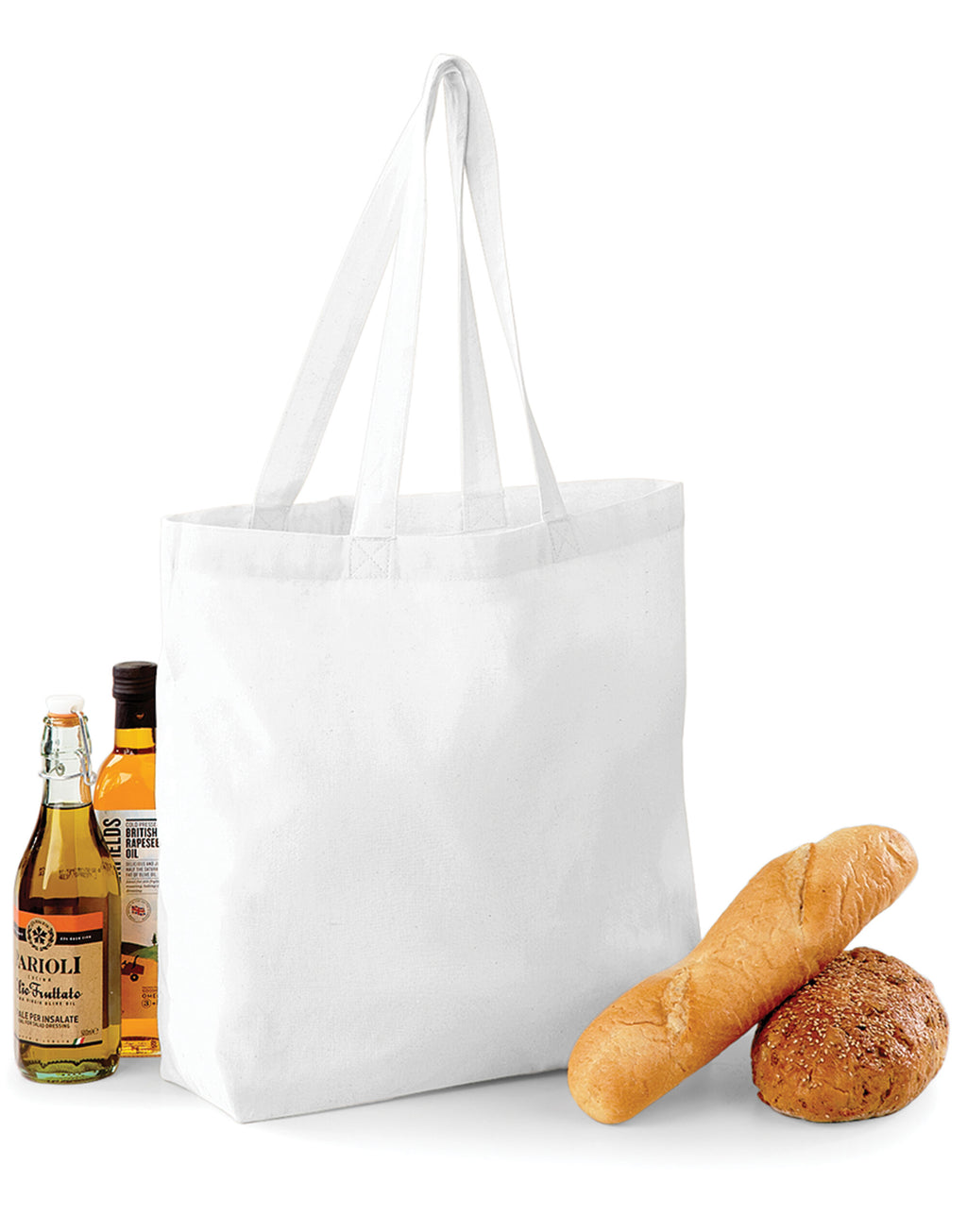 W125 Westford Mill Maxi Bag For Life - White - W125