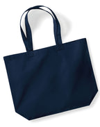 W265 Westford Mill Organic Premium Maxi Tote - French Navy - W265