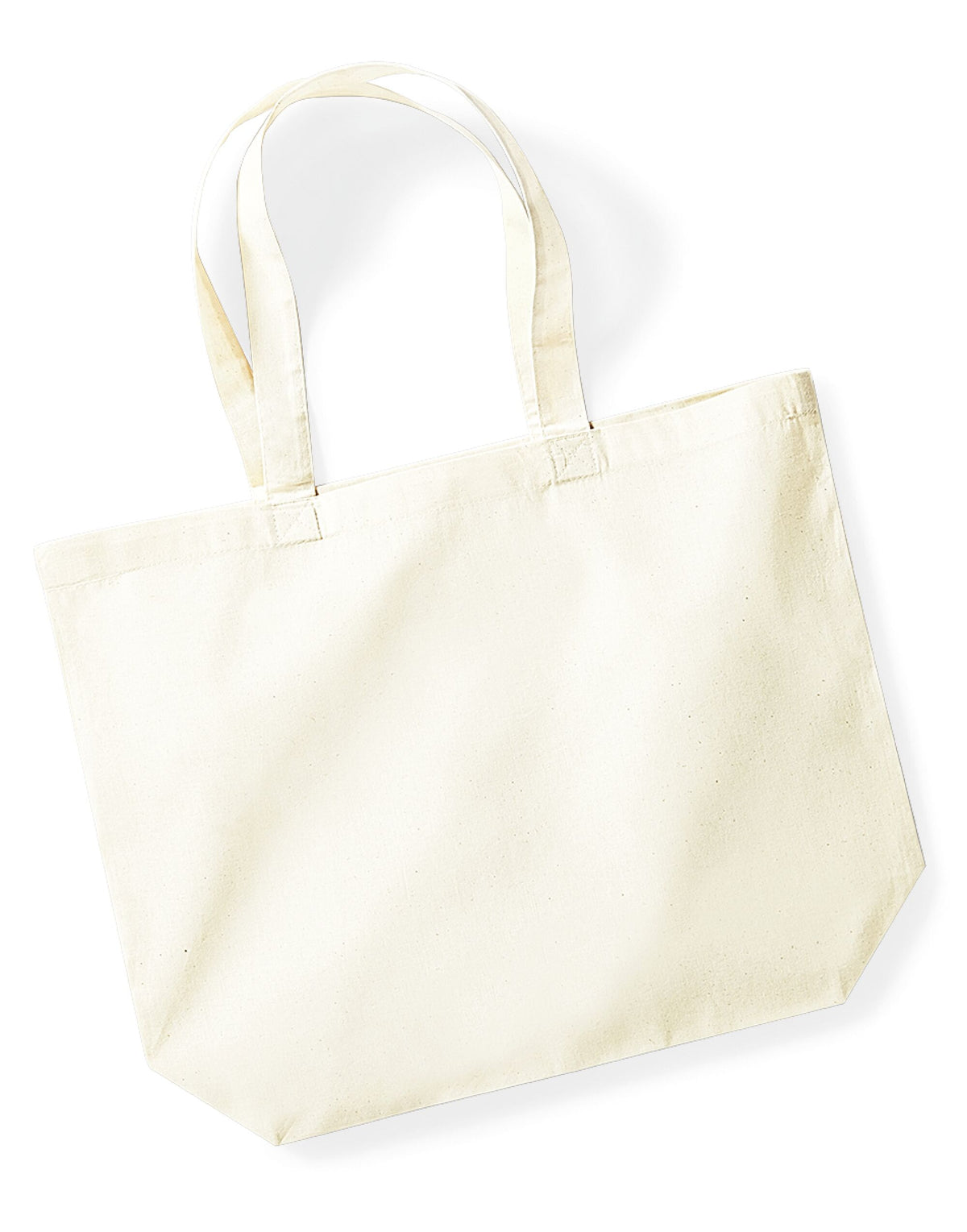 W265 Westford Mill Organic Premium Maxi Tote - Natural - W265