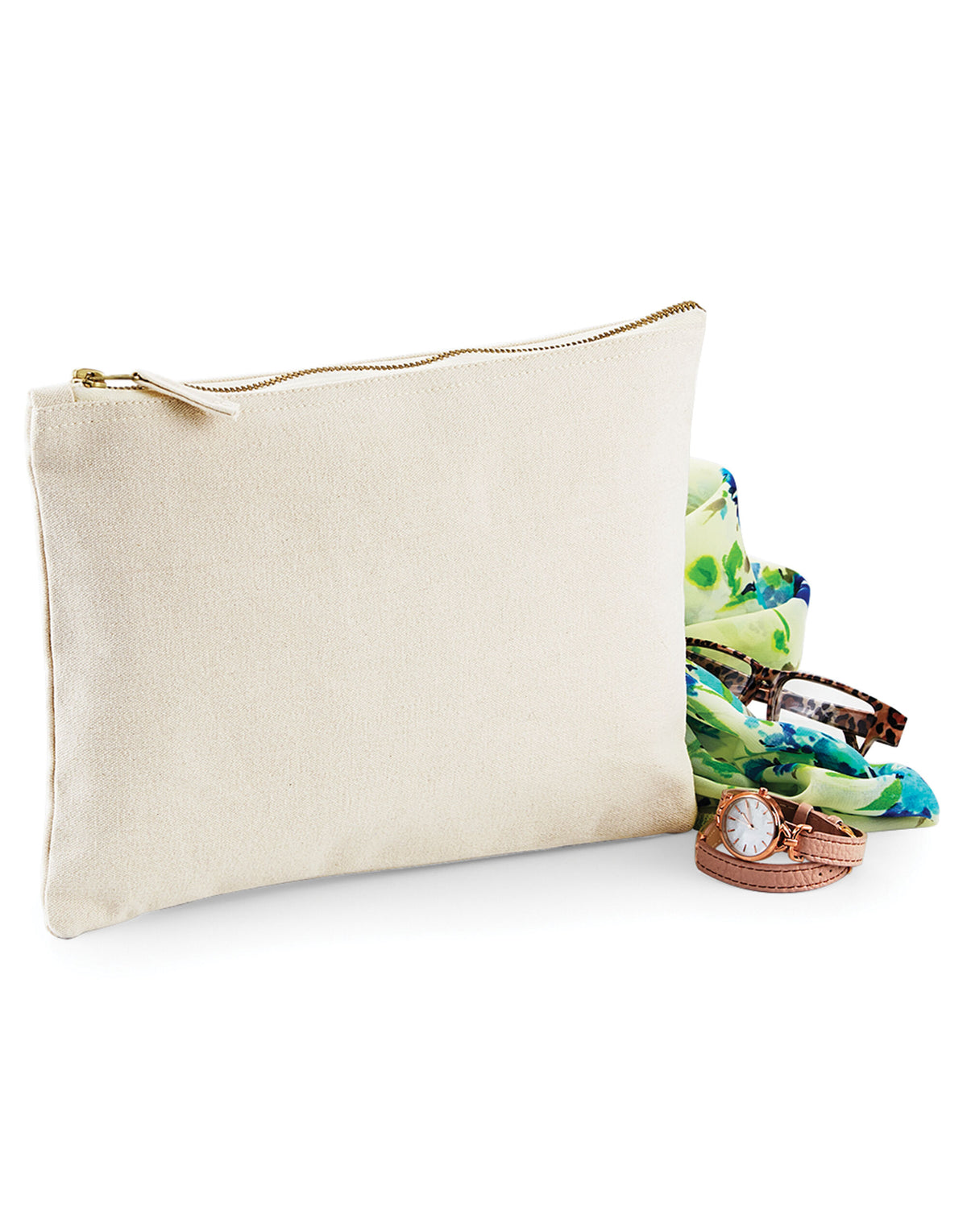 W530 Westford Mill Canvas Accessory Case - Natural - W530