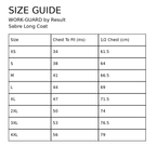 R301X Result Workguard Sabre Long Coat